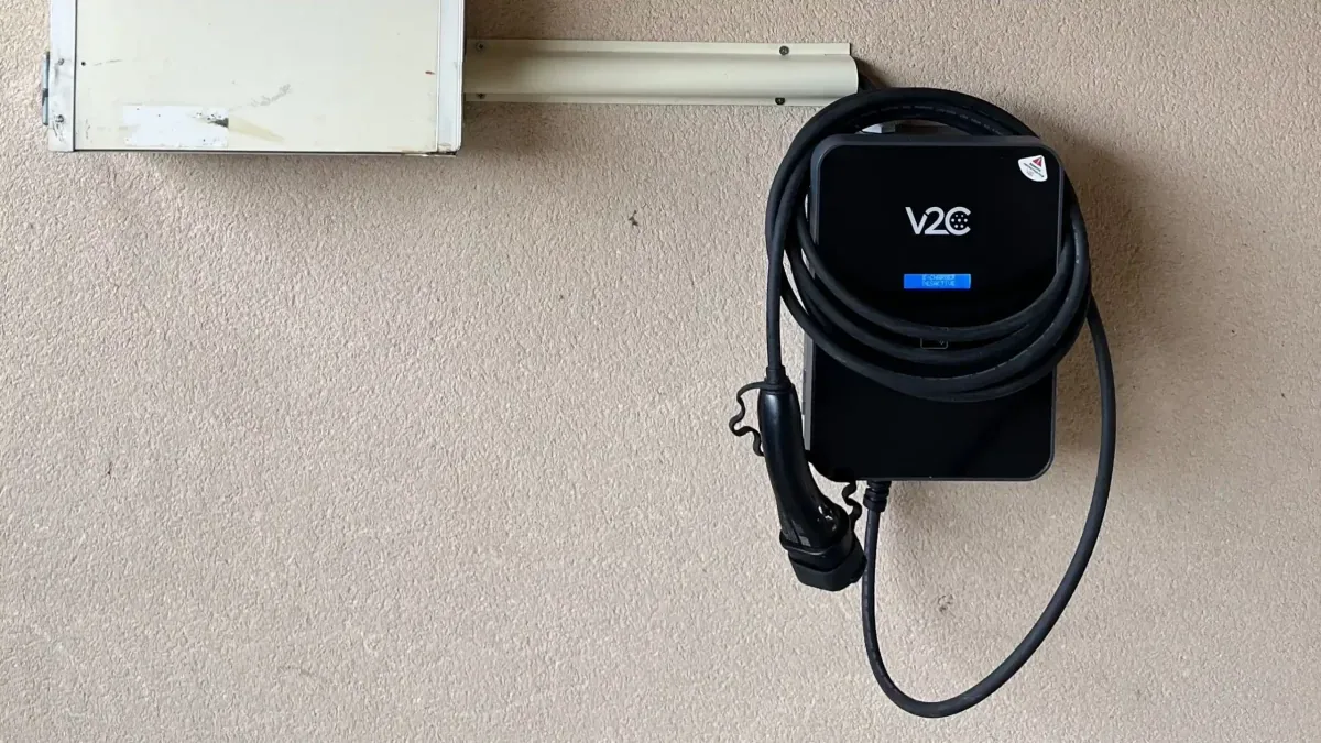 Borne de recharge IRVE à Cholet