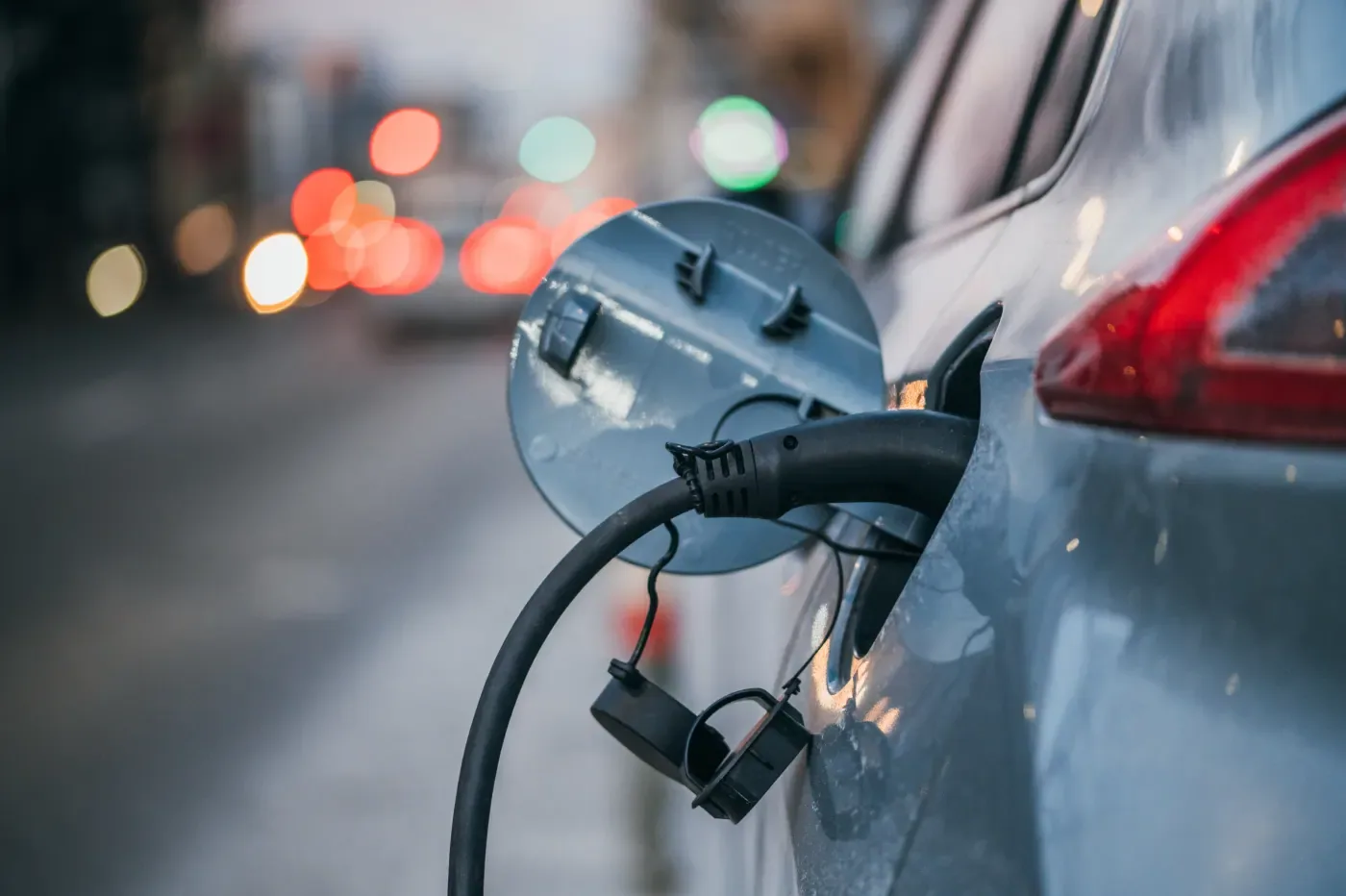 Borne de recharge IRVE à Cholet