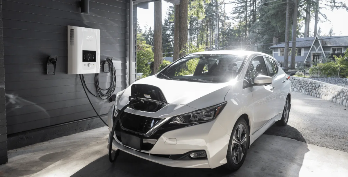 Borne de recharge IRVE à Cholet