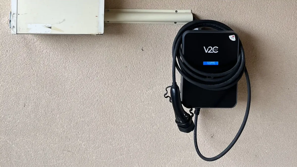 Borne de recharge IRVE à Cholet